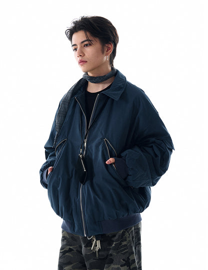 MADWITCH VINTAGE WORKWEAR PUFFER COAT #1513