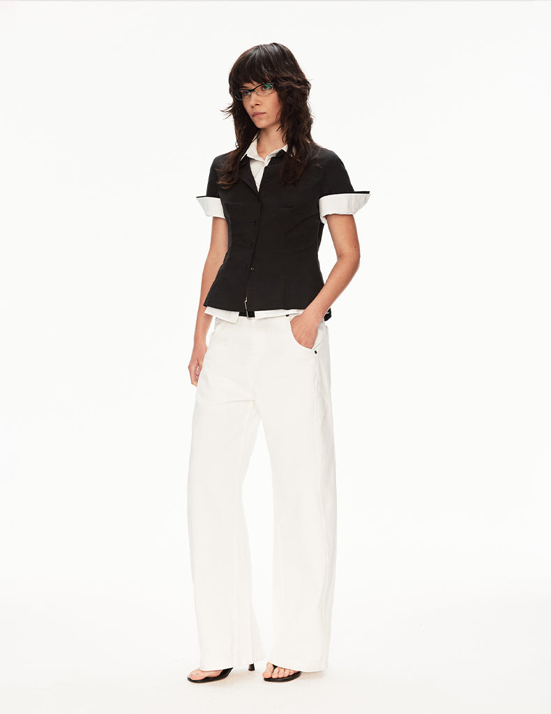 MADWIT PATCHWORK UTILITY PANTS #CK6950