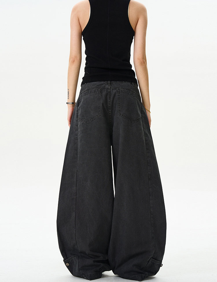 MADWITCH SABER-CUT MINIMALIST CARGO PANTS #WHOA086