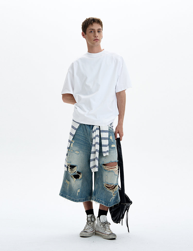 MADWITCH MINIMAL COLLAR TEE #241301