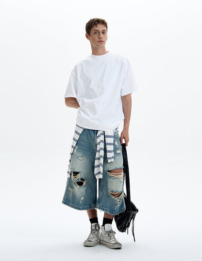 MADWIT MINIMAL COLLAR TEE #241301