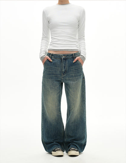 MADWITCH VINTAGE STRAIGHT DENIM #CK5525