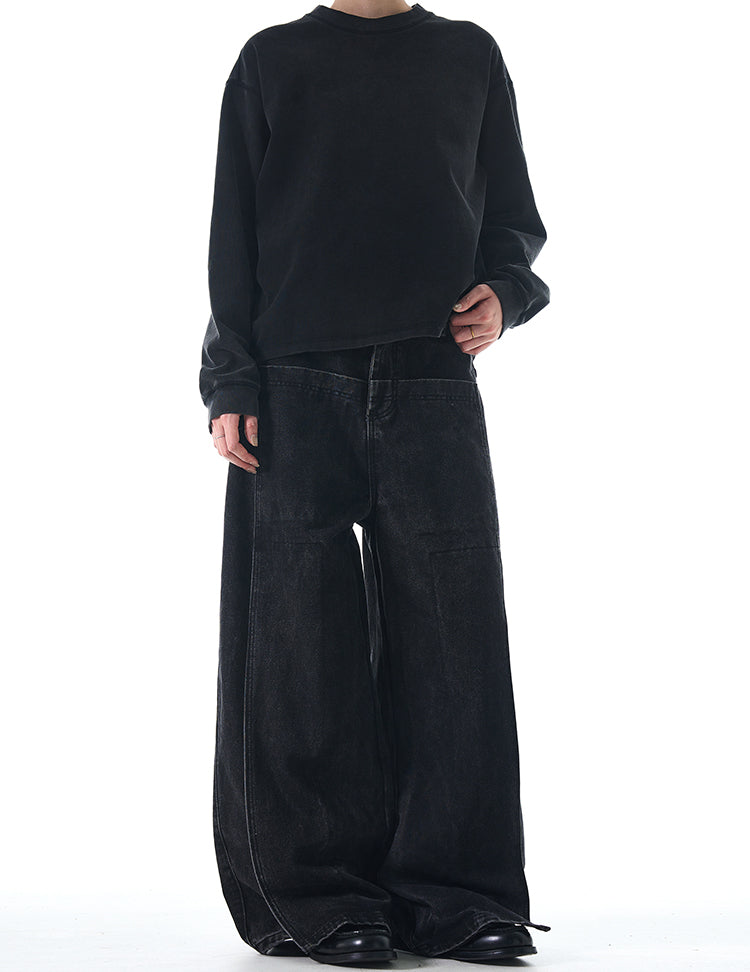 MADWITCH VINTAGE NICHE DENIM PANTS #G6633