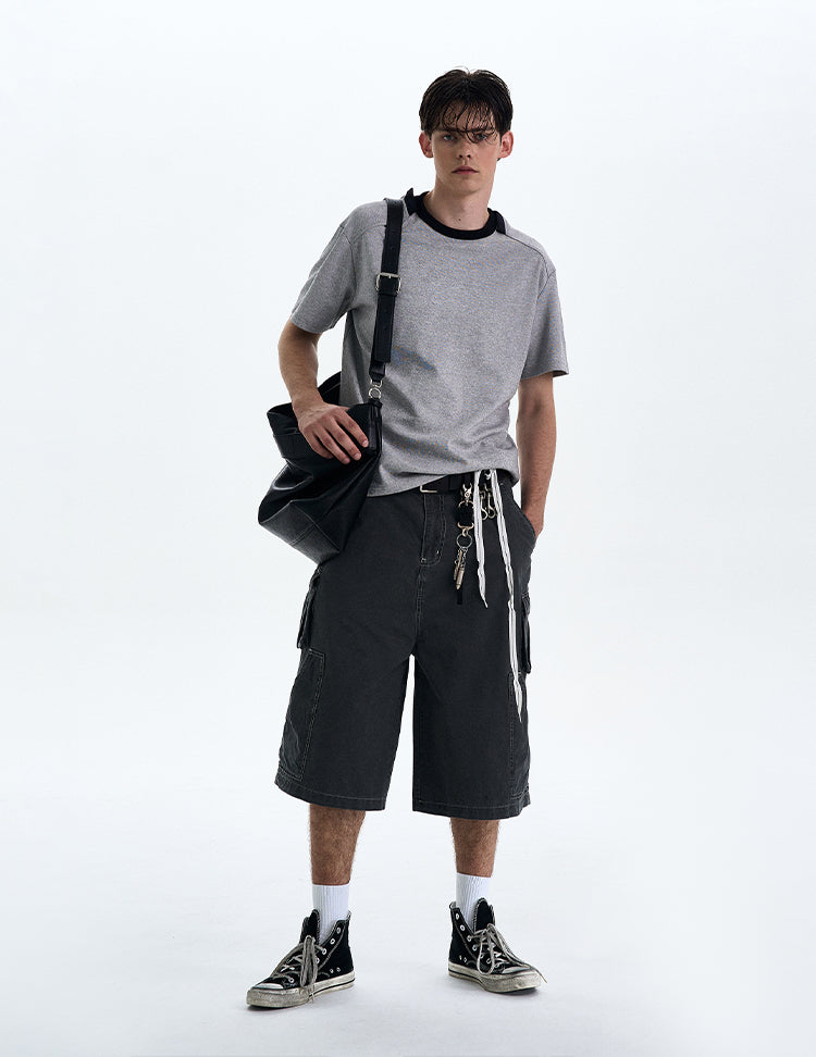 MADWITCH DECONSTRUCTED CASUAL TEE #25089