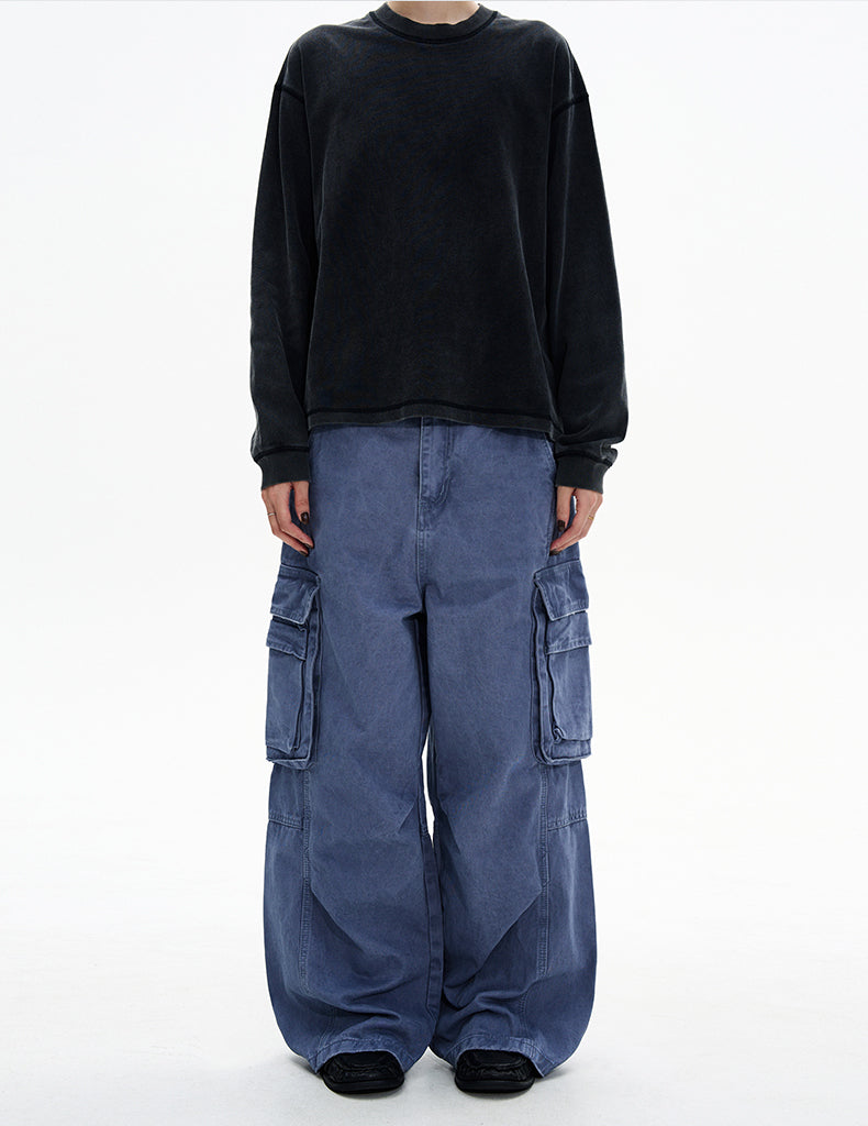 MADWITCH BLEU PLEAT PANTS #DR6815