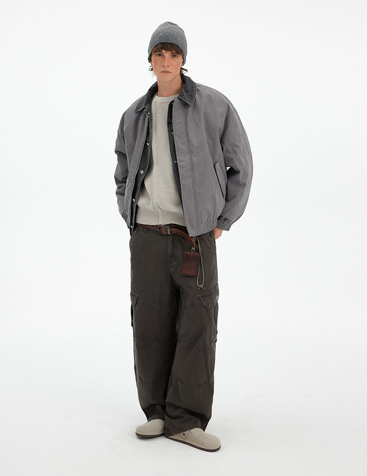 MADWITCH RETRO LAYERED PUFFER JACKET #UN25013
