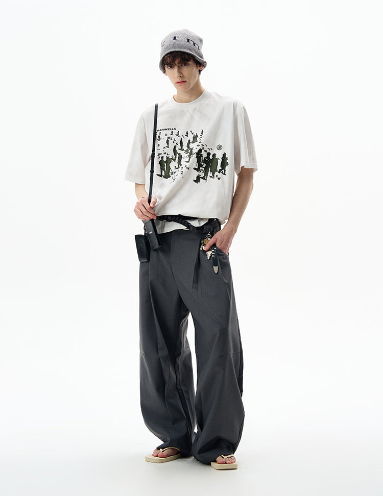 MADWITCH ARTISTIC PRINTED TEE #25707