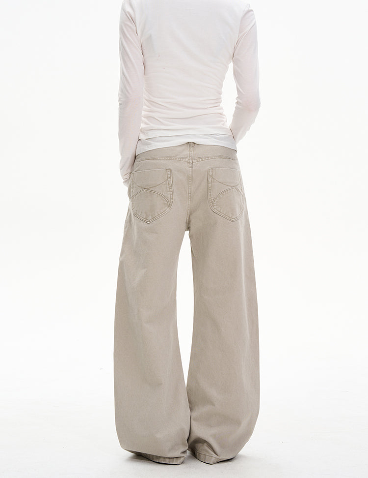 MADWITCH CLEAN SLUNG TROUSERS #CK3573