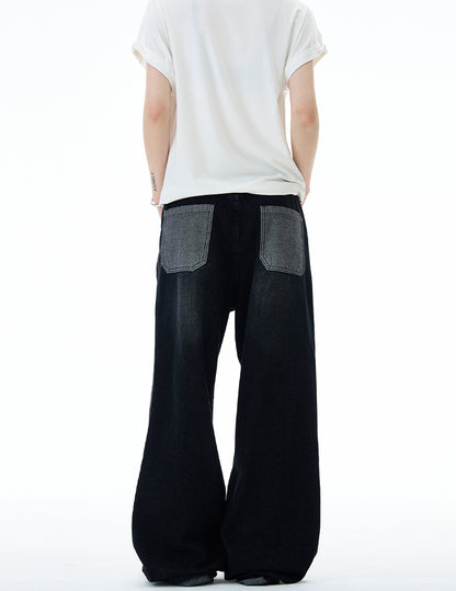 MADWITCH VINTAGE WASH STRAIGHT LEG JEANS #RK157