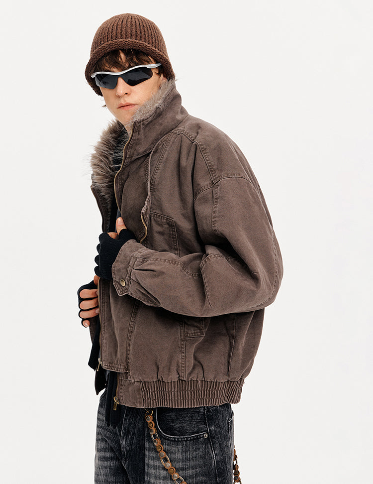 MADWITCH DECONSTRUCTED WASHED WORK JACKET #880630