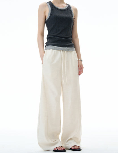 MADWITCH MINIMALIST WIDE LEG PANTS #DS2512