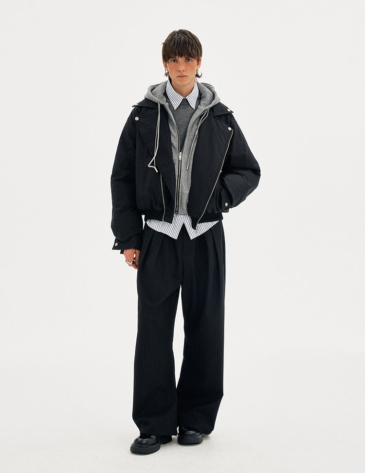 MADWITCH FAUX CROP PARKA #M068