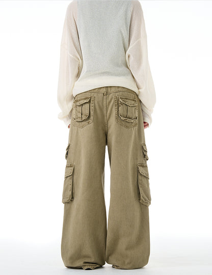 MADWITCH MULTI-POCKET CARGO PANTS #CK3397