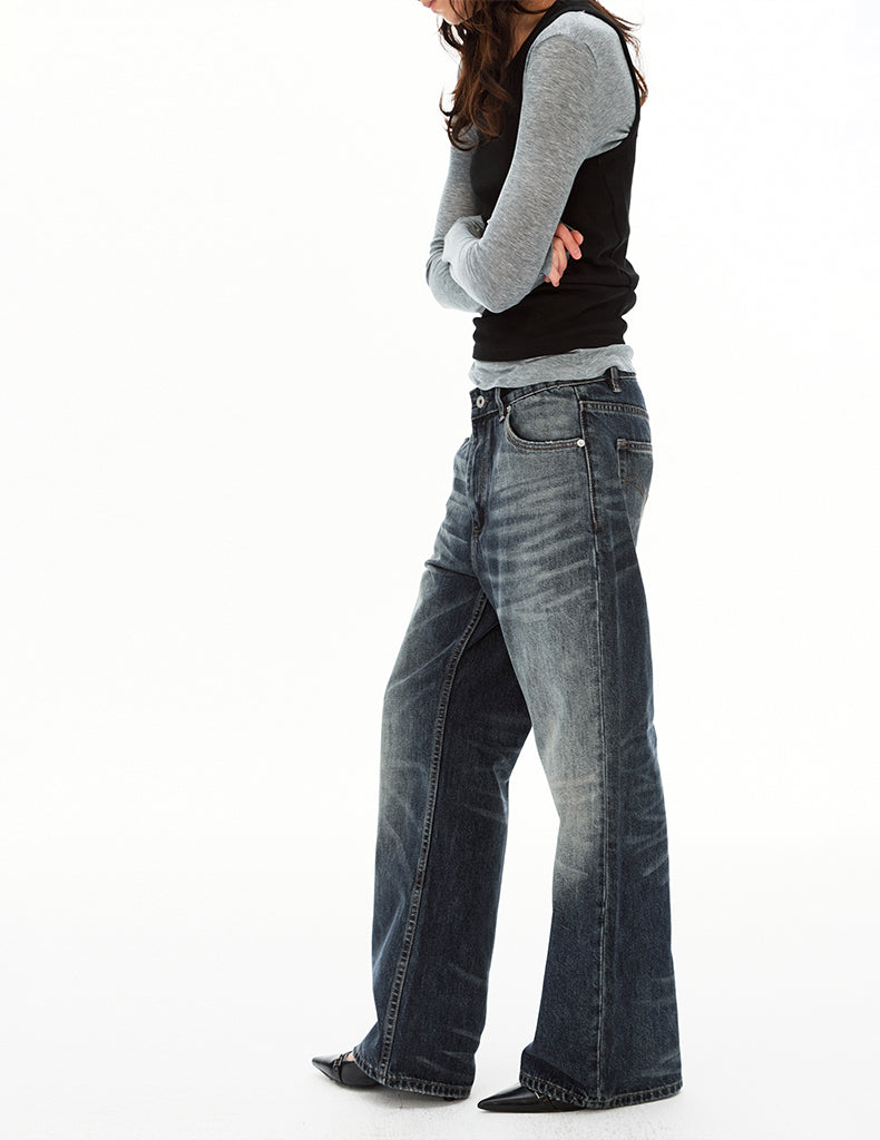 MADWIT RELAXED STRAIGHT PANTS #GP5586