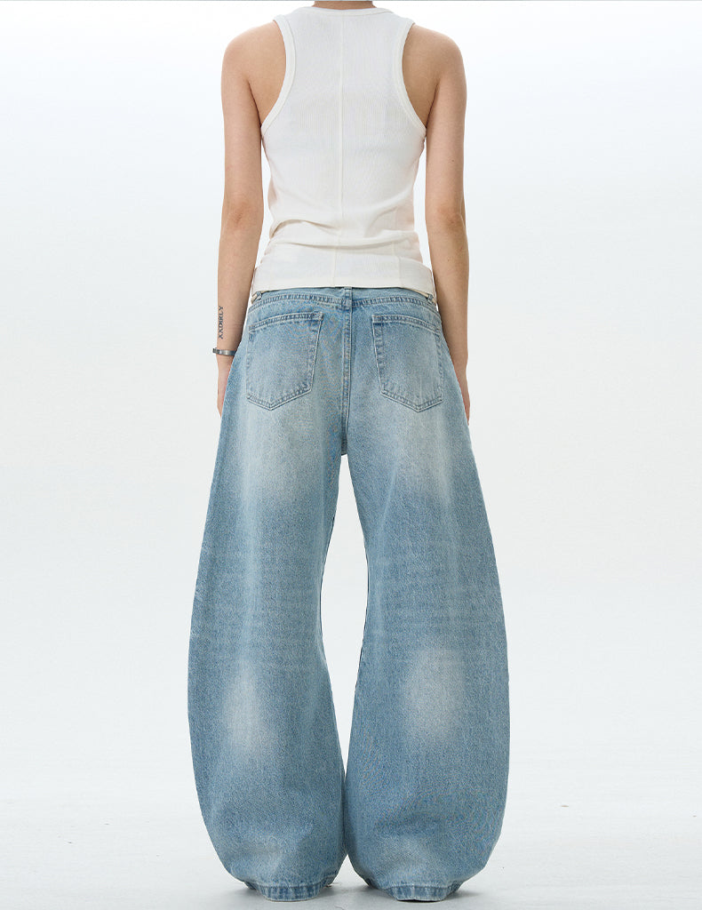 MADWITCH CLEANFIT LOOSE-FIT DENIM JEANS #G6670