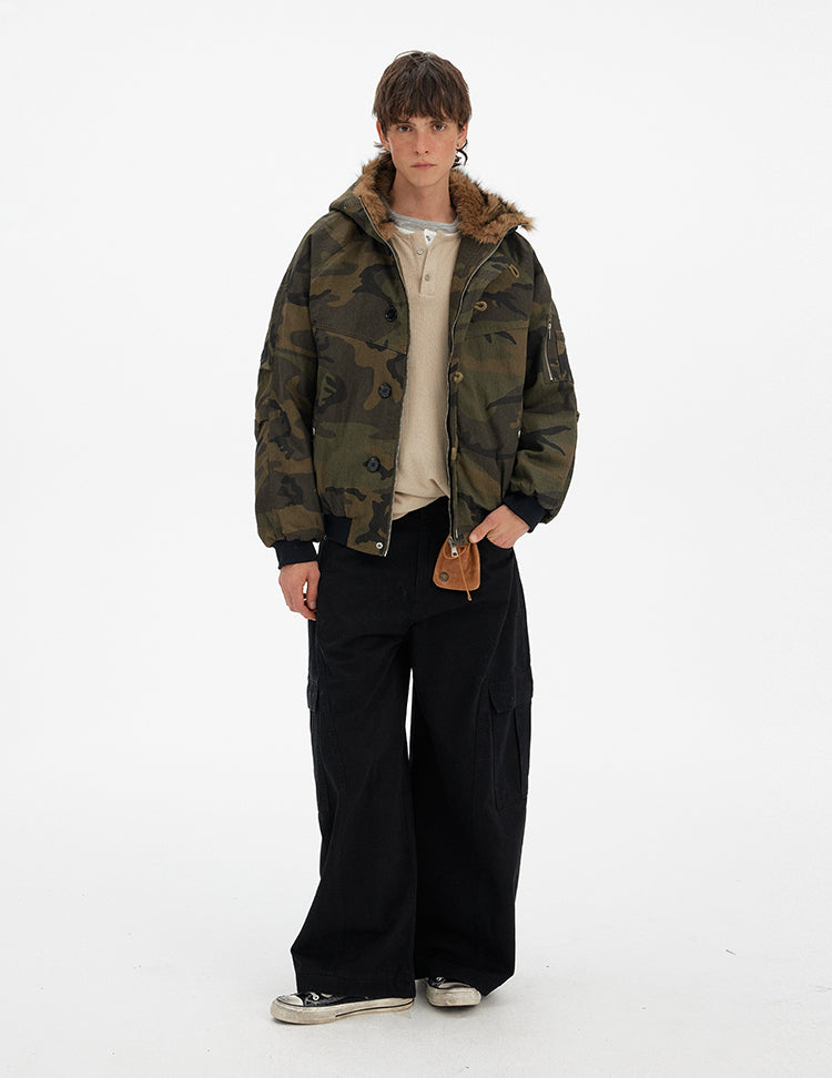 MADWITCH CAMO STREET PARKA JACKET #M1053