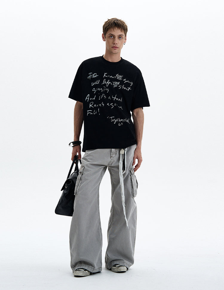 MADWITCH GRAFFITI CASUAL TEE #27312