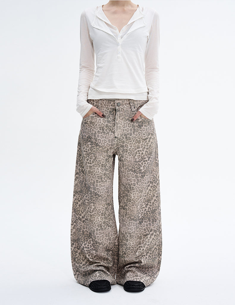 MADWITCH LEOPARD WASH DENIM #CK3577