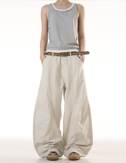 MADWITCH HIGH STREET WIDE LEG PANTS #CK6688