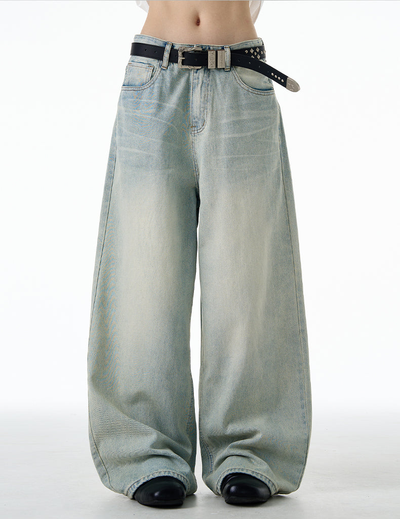 MADWITCH RELAXED WIDE-LEG DENIM #CK9619