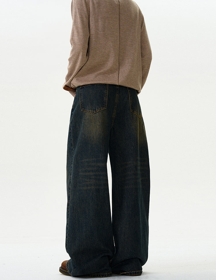 MADWITCH VINTAGE LOOSE-FIT JEANS #K3350