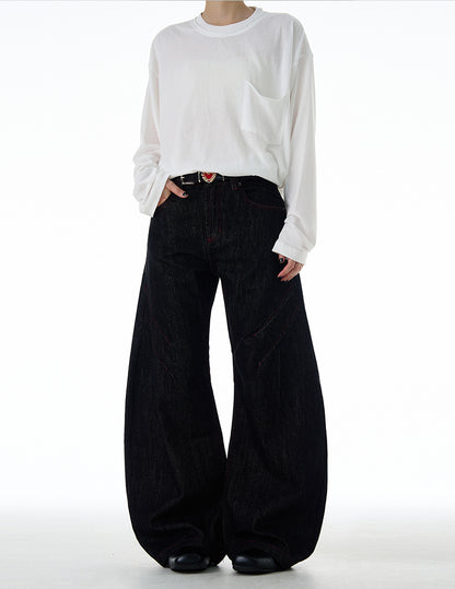 MADWITCH VINTAGE ANKLE-WRAP DENIM #G6697