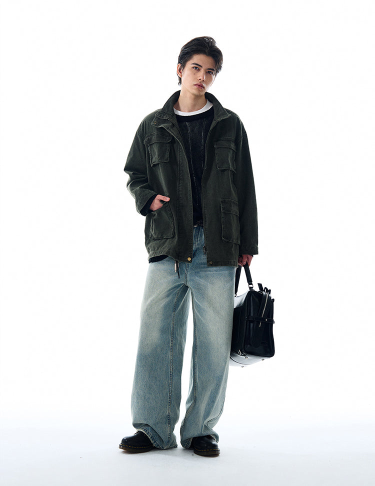 MADWITCH MULTI-POCKET UTILITY JACKET #G1040