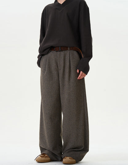 MADWITCH TRADITIONAL LOOSE-FIT CASUAL PANTS #L430