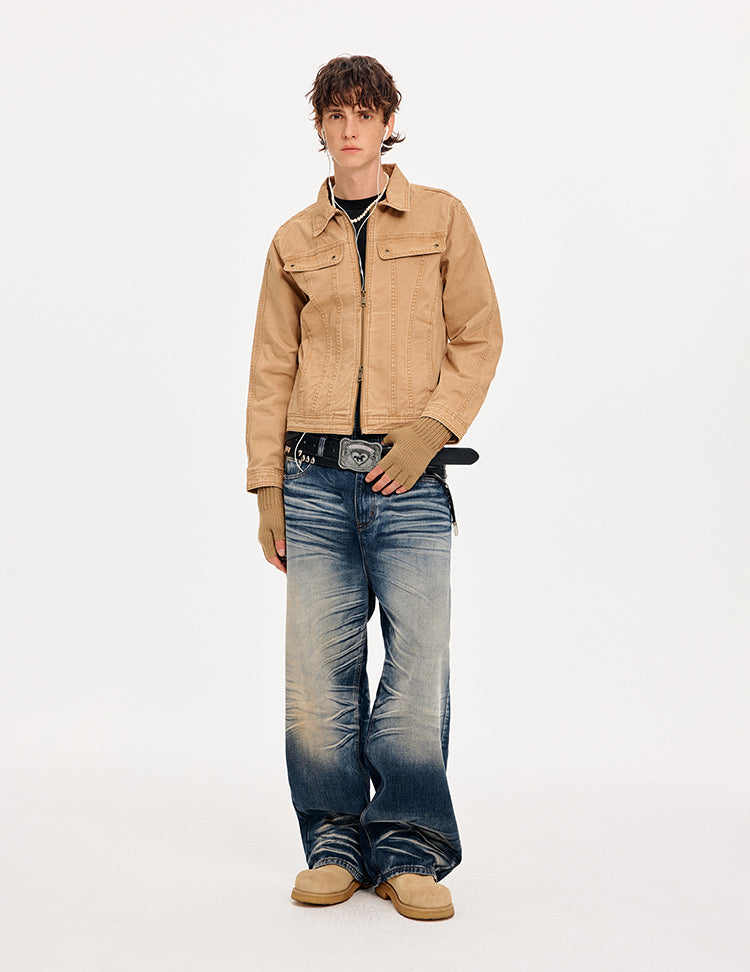 MADWITCH TAILORED WASHED WORK JACKET #CW1321
