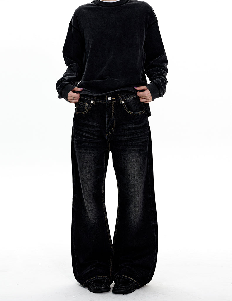 MADWITCH NARROW WASH FLARE JEANS #6118