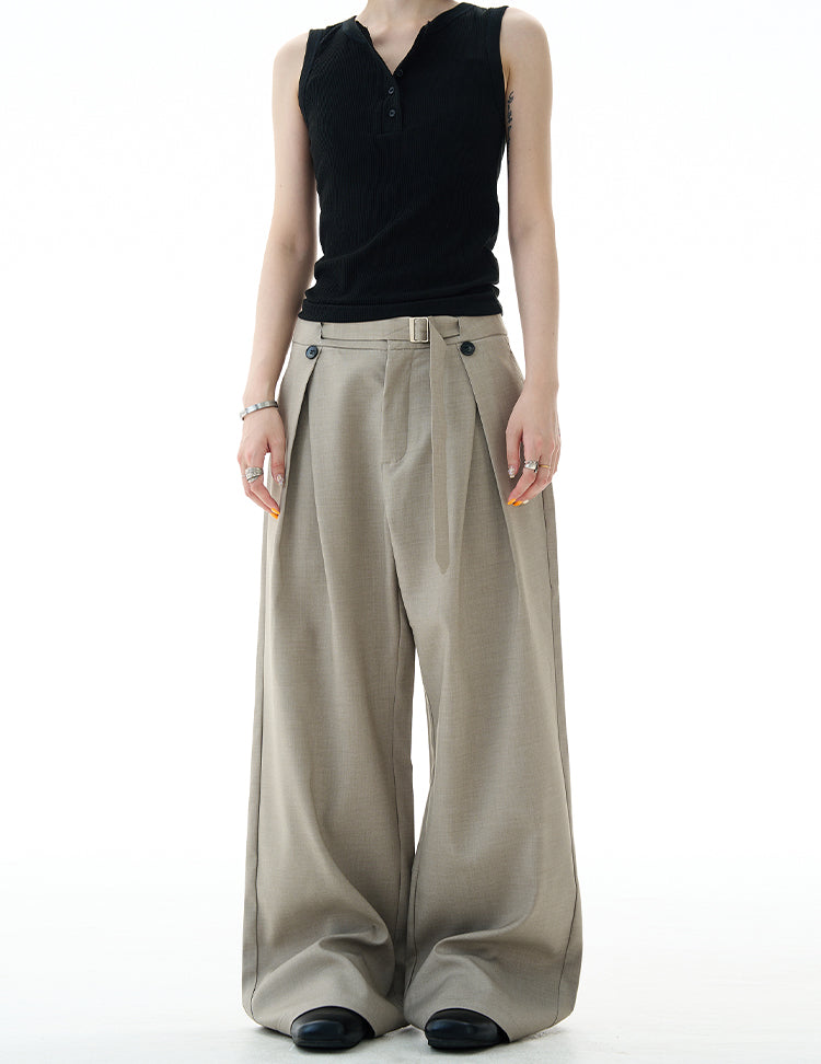 MADWITCH PREMIUM DRAPE DRESS PANTS #C917