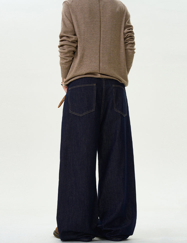 MADWITCH BUTTON-FLY STRAIGHT-LEG JEANS #WHOA094