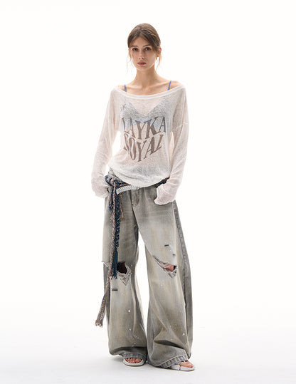 MADWITCH SHEER INSTA-WORTHY TOPS #TX295