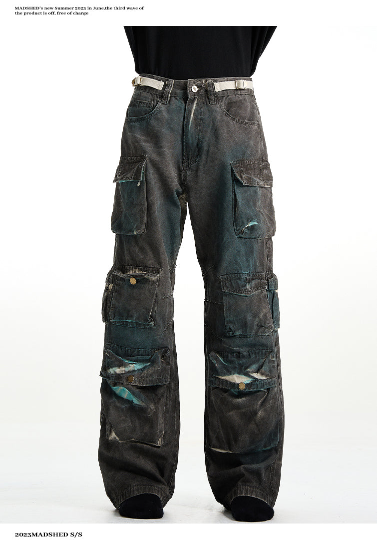 MADWITCH VINTAGE CARGO PANTS #K3185