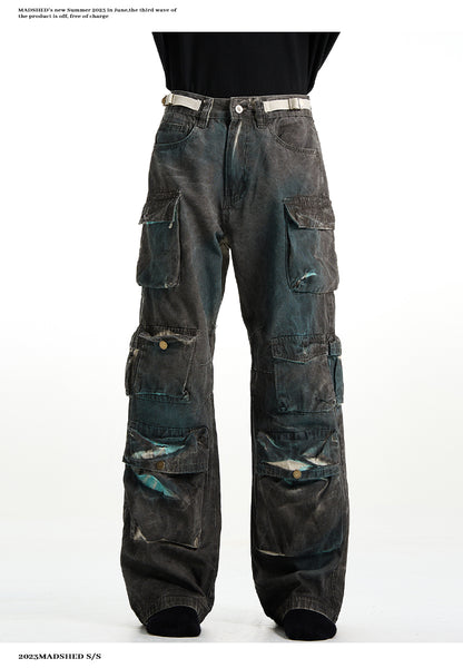 MADWITCH VINTAGE CARGO PANTS #K3185