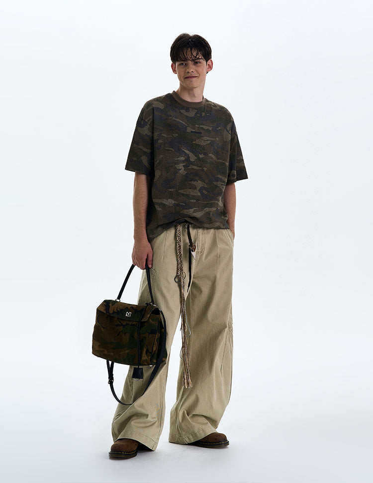 MADWITCH RETRO CAMOUFLAGE T-SHIRT #6932