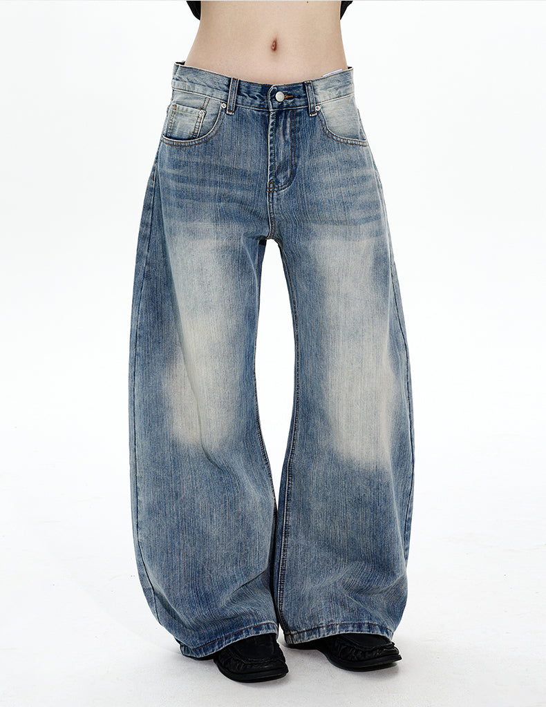 MADWITCH SLUB WIDE DENIM #G6669
