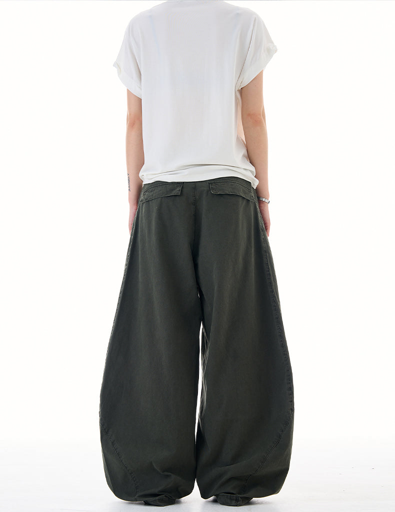 MADWITCH ASYMETRIC PANELED TROUSERS #CK6822