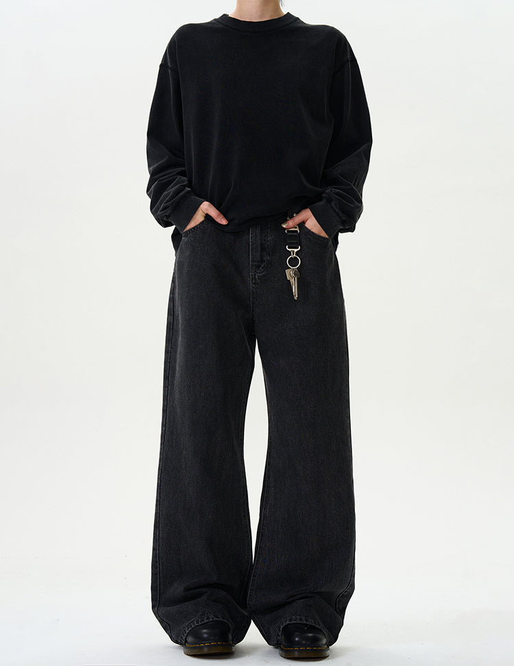 MADWITCH WASHED VINTAGE DENIM JEANS #WHOA064