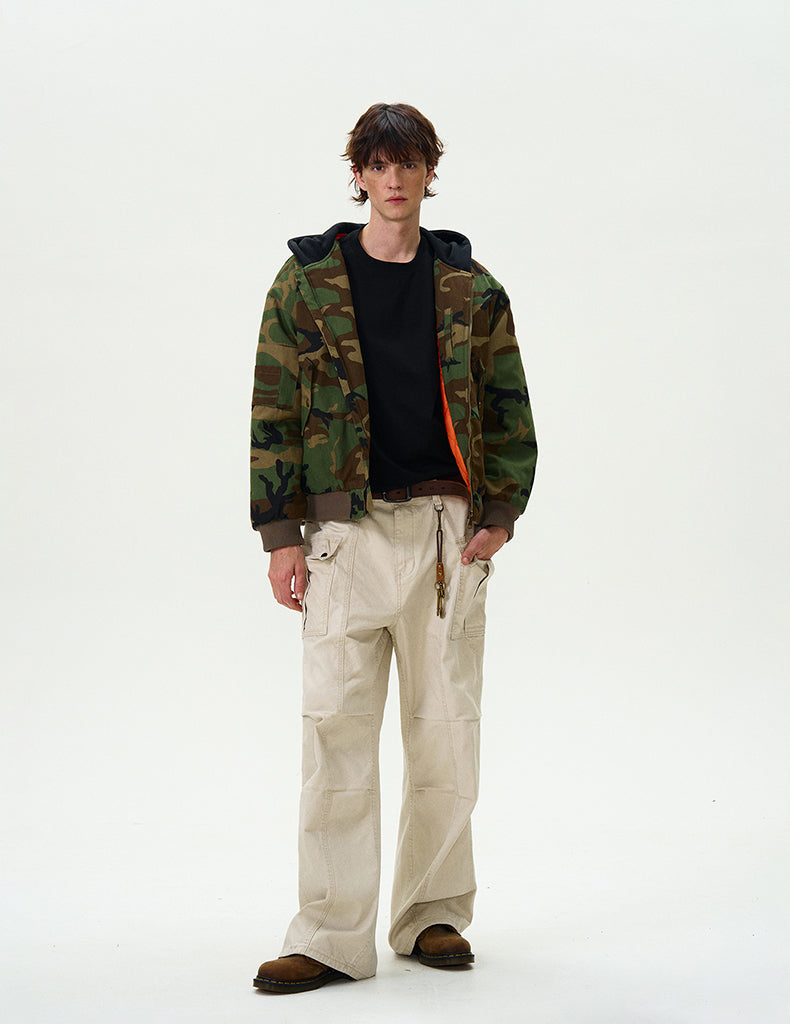 MADWITCH CAMO HOODED JACKET #L417