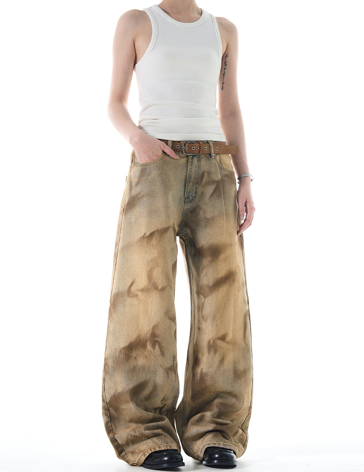 MADWITCH NICHE WASTELAND-STYLE JEANS #FX061