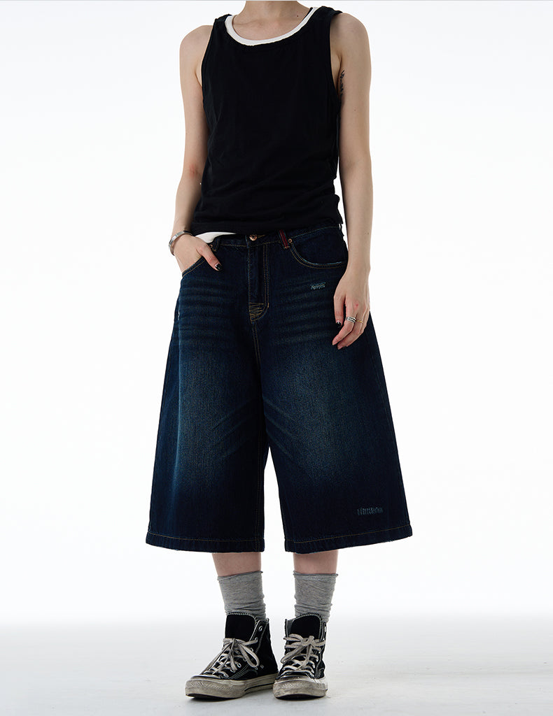 MADWITCH DISTRESSED WASHED JEANS #DR3166