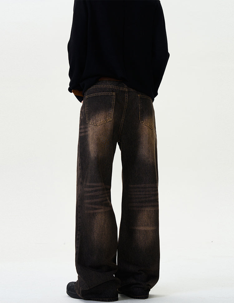 MADWITCH RETRO FLARED JEANS #G903