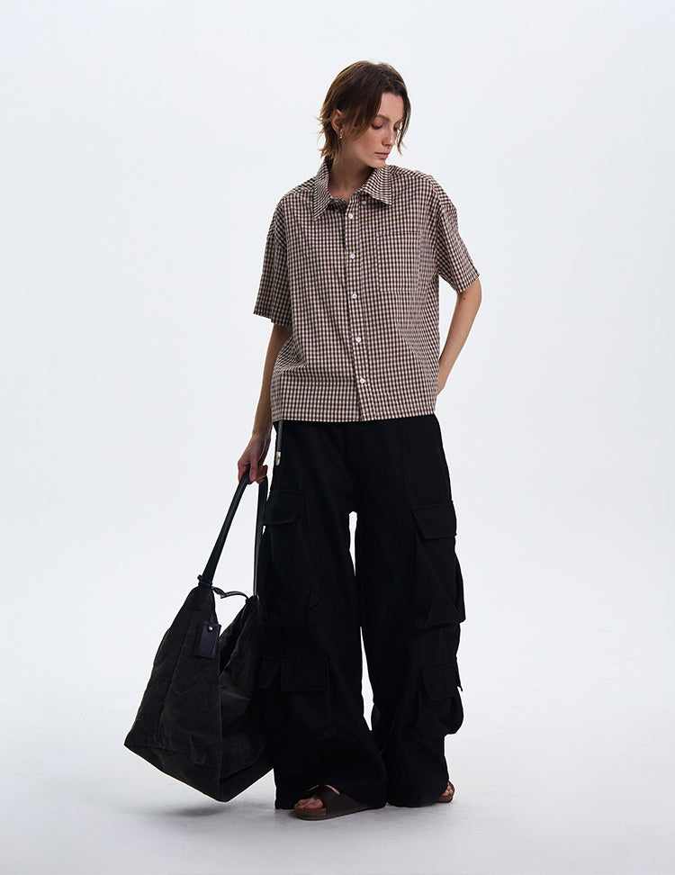 MADWITCH OLD MONEY STYLE SHORT-SLEEVE SHIRT #CR215