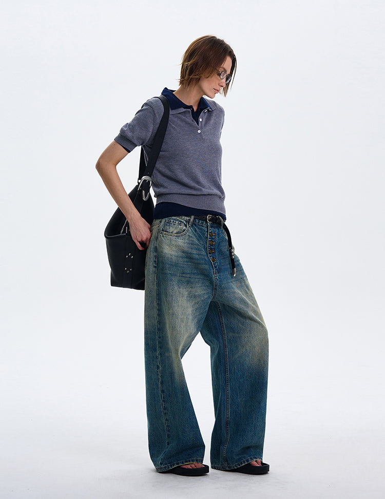 MADWITCH SLIM-FIT CASUAL T-SHIRT #27310