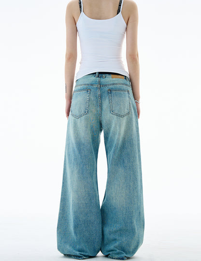 MADWITCH WASHED BELL BOTTOM DENIM #GP9679