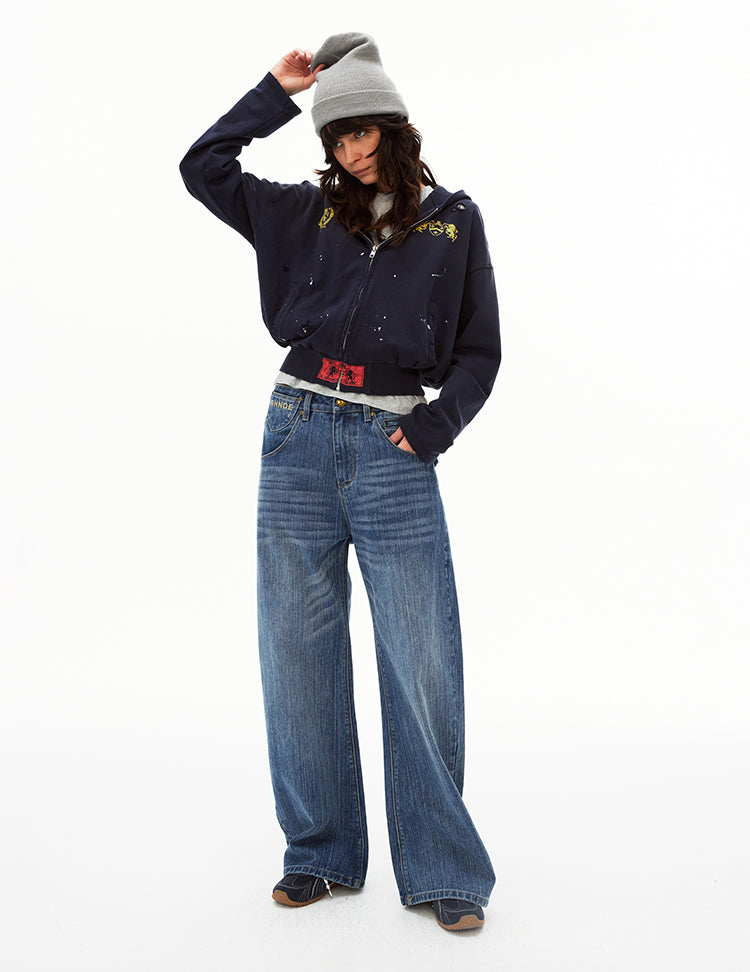 MADWITCH HIGH STREET HOODED SWEATSHIRT #26159