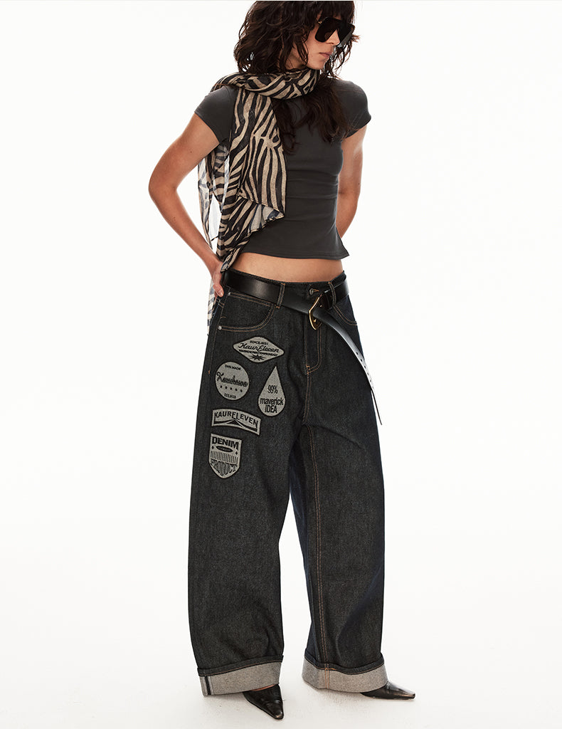 MADWIT HIGH STREET STRAIGHT JEANS #GPC3609