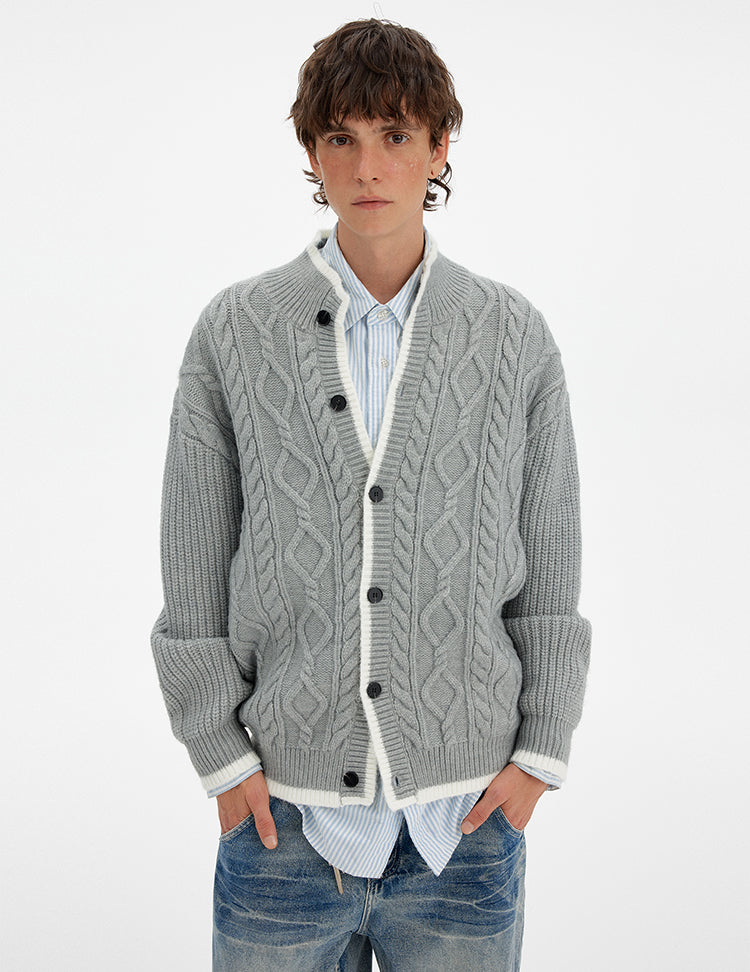 MADWITCH TWIST PREP CARDIGAN #M1051