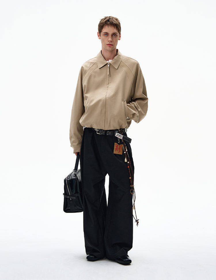 MADWITCH UNISEX CROPPED UTILITY JACKET #M1002